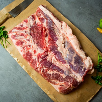 Свинина ребрышки мясные 900 г - купить в Сентачане